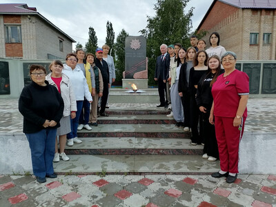 Участие Юмагузинского СМФК в акции #СвечаПамяти
